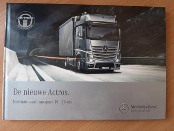 Mercedes-Benz Actros 2012 - Truck of the Year - brochure beschikbaar voor biedingen