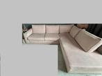 Velvet hoekbank roze kleur, Ophalen, 250 tot 300 cm, Gebruikt, Hoekbank