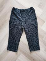 Sport legging met dierenprint mt. S, Grijs, Fitness of Aerobics, Zo goed als nieuw, Maat 36 (S)