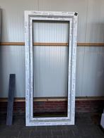 Kunststof kiepraam en loopdeur- Nieuw! 220 x95, Doe-het-zelf en Verbouw, Deuren en Horren, Ophalen, Kunststof, 80 tot 100 cm, 215 cm of meer