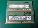 8GB (2X4GB) DDR4 2133Mhz PC4-17000 1RX8 SK-Hynix, Ophalen of Verzenden, Laptop, Zo goed als nieuw, DDR4