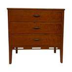 Vintage Ladekast Kastje Jaren 60 Eiken Design, Huis en Inrichting, Kasten | Ladekasten, Gebruikt, Vintage, 50 tot 100 cm, 3 of 4 laden