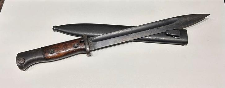 K98 Bajonet -P. Weyersberg & Schede Euf Hörster, Verzamelen, Militaria | Algemeen, Landmacht, Mes of Dolk, Duitsland, Ophalen of Verzenden