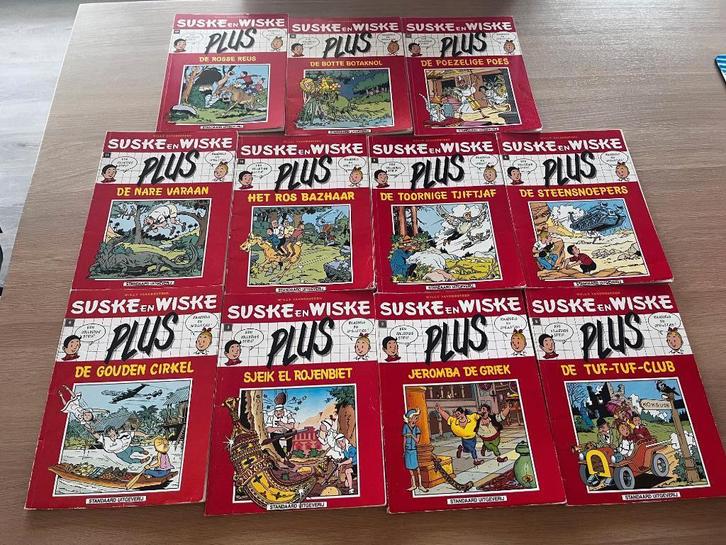 Suske en Wiske - Plus - 11 stuks - Verschillende titels, Boeken, Stripboeken, Gelezen, Eén stripboek, Ophalen of Verzenden