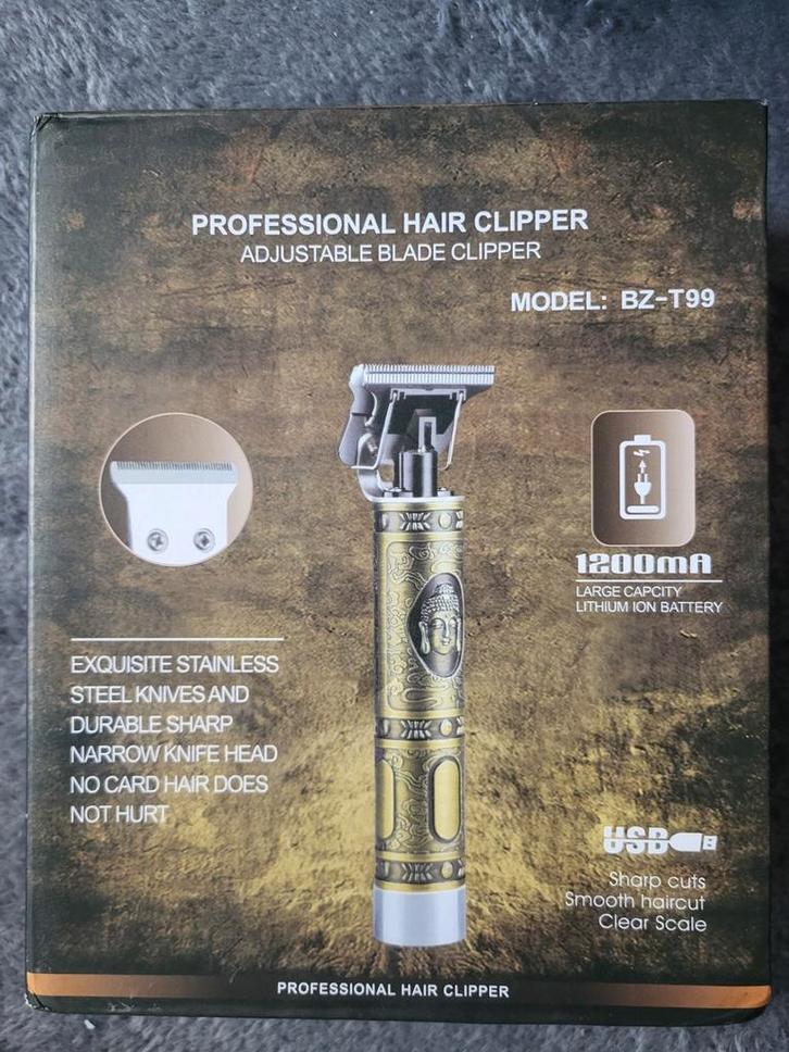 Professionele Tondeuse BZ-T99, Sieraden, Tassen en Uiterlijk, Uiterlijk | Haarverzorging, Nieuw, Tondeuse, Ophalen of Verzenden