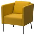Stoel EKERÖ geel (Ikea), Ophalen, Minder dan 75 cm, Zo goed als nieuw, 50 tot 75 cm