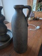 Brynxz bruin  2 kaarsen kandelaars 34cm en 29 cm hoog vaas k, Huis en Inrichting, Woonaccessoires | Vazen, Ophalen, Overige kleuren