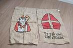 2 jute sinterklaaszakken | jutezak | zak van sinterklaas, Ophalen of Verzenden, Zo goed als nieuw