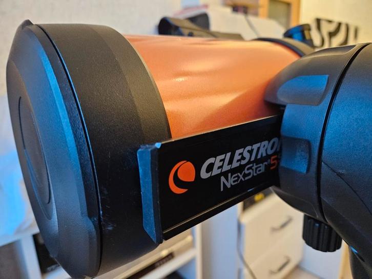 Celestron Nexstar 5 SE, Audio, Tv en Foto, Optische apparatuur | Telescopen, Nieuw, Spiegeltelescoop (reflector), 80 tot 200 mm