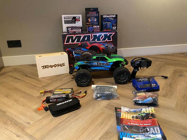 Traxxas Maxx 4S. Incl. upgrades en WideMaxx kit, Hobby en Vrije tijd, Modelbouw | Auto's en Voertuigen, Ophalen