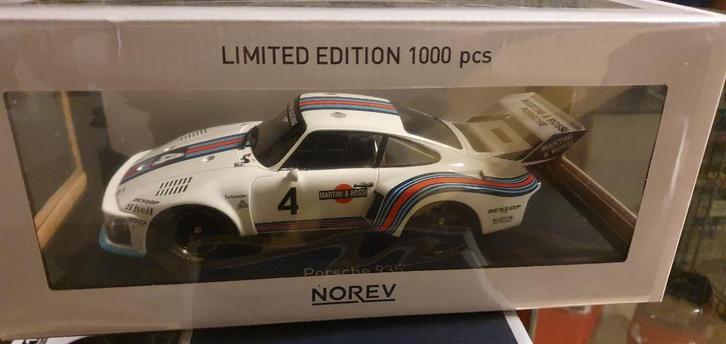Norev 1/18 Porsche 935 6h Watkins Glen 1976 #4, Hobby en Vrije tijd, Modelauto's | 1:18, Zo goed als nieuw, Auto, Norev, Ophalen