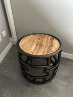 Salontafel/ bijzettafel, Huis en Inrichting, Tafels | Salontafels, Ophalen, 50 tot 100 cm, Rond, Zo goed als nieuw