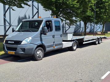 Iveco Daily 40 40C17 BE Trekker 10 TON + BE oplegger OJ-82-Z beschikbaar voor biedingen