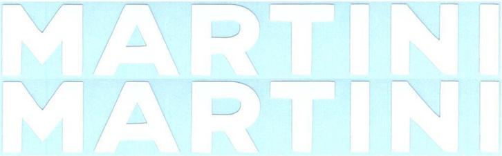 Martini Racing sticker set #5, Motoren, Accessoires | Stickers, Verzenden
