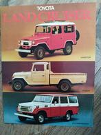 Toyota Land Cruiser Brochure 1978 - Engels, Toyota, Ophalen of Verzenden, Zo goed als nieuw, Toyota