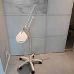 Professionele Luxo Loeplamp op wielen    Zgan, Hobby en Vrije tijd, Vergrootglazen, Loepen en Loeplampen, Ophalen, Zo goed als nieuw