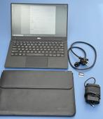 Dell XPS 13 laptop + lader en sleeve in zeer goede staat, Qwerty, Gebruikt, Ophalen of Verzenden, SSD