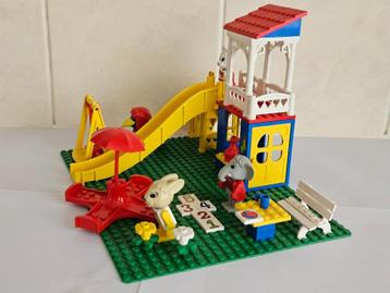 Lego nr. 3676-1 Fabuland Catherine Cat's Fun Park  beschikbaar voor biedingen