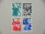 BL   Nederland 244-247, Postzegels en Munten, Postzegels | Nederland, Ophalen of Verzenden, T/m 1940, Gestempeld