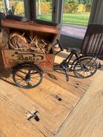 Decoratieve Bakkersfiets - Vintage Stijl, Antiek en Kunst, Ophalen of Verzenden