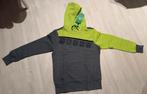Erima new hoody gray and neon green size 36, Kinderen en Baby's, Ophalen of Verzenden, Zo goed als nieuw, Jongen of Meisje