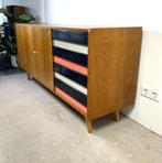 U460 sideboard met gekleurde lades, Jiří Jiroutek, 150 tot 200 cm, Ophalen of Verzenden, Zo goed als nieuw, 25 tot 50 cm
