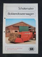 Tractor folder Schuitemaker blokkendoseerwagen, Boeken, Ophalen of Verzenden, Zo goed als nieuw
