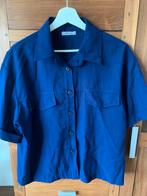 Blouse korte mouw maat S/M, Kleding | Dames, Blouses en Tunieken, Ophalen of Verzenden, Zo goed als nieuw, Maat 38/40 (M), Blauw
