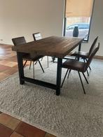 Eettafel, Huis en Inrichting, Tafels | Eettafels, Ophalen, Zo goed als nieuw, Rechthoekig, 50 tot 100 cm