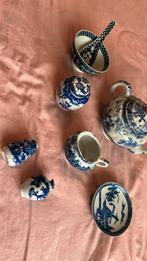 Restantje blauw servies, Antiek en Kunst, Antiek | Keramiek en Aardewerk, Ophalen