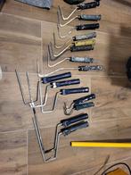 Rollbeugels - 15 stuks - Diverse maten, Doe-het-zelf en Verbouw, Schildersmaterialen, Ophalen of Verzenden, Gebruikt, Verfroller