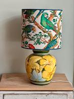 Te gekke lamp met handgemaakte kap, Huis en Inrichting, Ophalen of Verzenden, 50 tot 75 cm