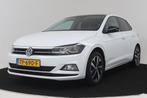 Volkswagen Polo 1.0 TSI Comfortline 95PK 5D Dsg-7 2018 Wit, Voorwielaandrijving, Leder en Stof, Wit, Origineel Nederlands