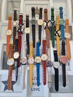 Verzameling vintage horloges handopwinders mechanisch, Sieraden, Tassen en Uiterlijk, Horloges | Heren, Overige merken, Staal