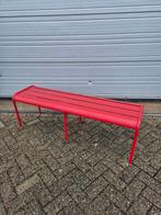 Fermob rugloze bank 145 cm chili rood Demo model, Ophalen