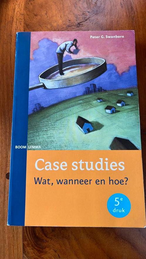 Peter G. Swanborn - Case studies, Boeken, Wetenschap, Zo goed als nieuw, Ophalen of Verzenden