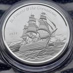 2022 St Vincent & Grenadines - War Ship 1 oz silver BU, Ophalen of Verzenden, Noord-Amerika, Zilver