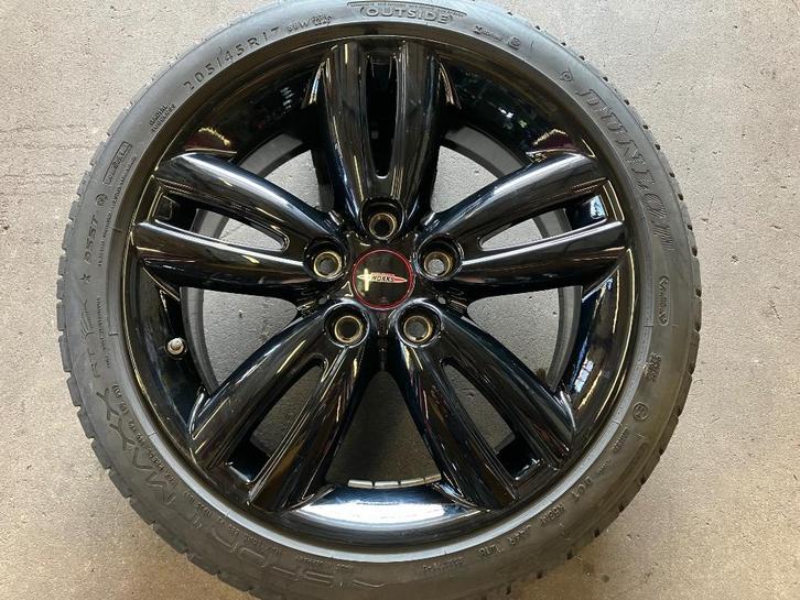 17” MINI 501 JCW Track Spoke velgen F55 F56 F57 zomer, Auto-onderdelen, Banden en Velgen, Banden en Velgen, Zomerbanden, 17 inch