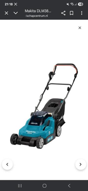 DLM382Z Makita grasmaaier beschikbaar voor biedingen