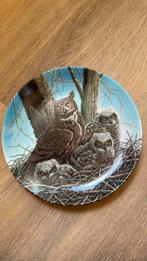 Limitededition “the great horned owl” door Jim Beaudoin bord, Ophalen
