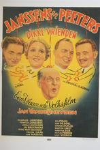 Affiche 'Janssens en Peeters, dikke vrienden', Zo goed als nieuw, Film, Poster, Verzenden