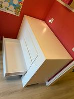 Complete Babykamer - Bed, Commode & Kast, Ophalen, 50 tot 70 cm, Opstaande rand, 100 cm of meer