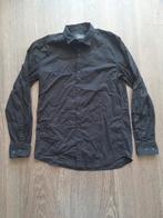 Overhemd - Jean Pascale - Maat M - Zwart, Kleding | Heren, Ophalen of Verzenden, Zo goed als nieuw, Zwart, Halswijdte 39/40 (M)