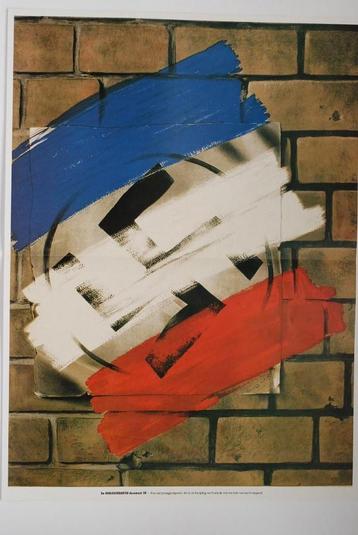 Poster De Franse driekleur | Heruitgave 1994 beschikbaar voor biedingen