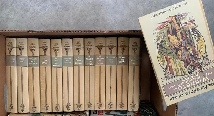 Complete Winnetou reeks, Boeken, Overige Boeken, Zo goed als nieuw, Ophalen of Verzenden