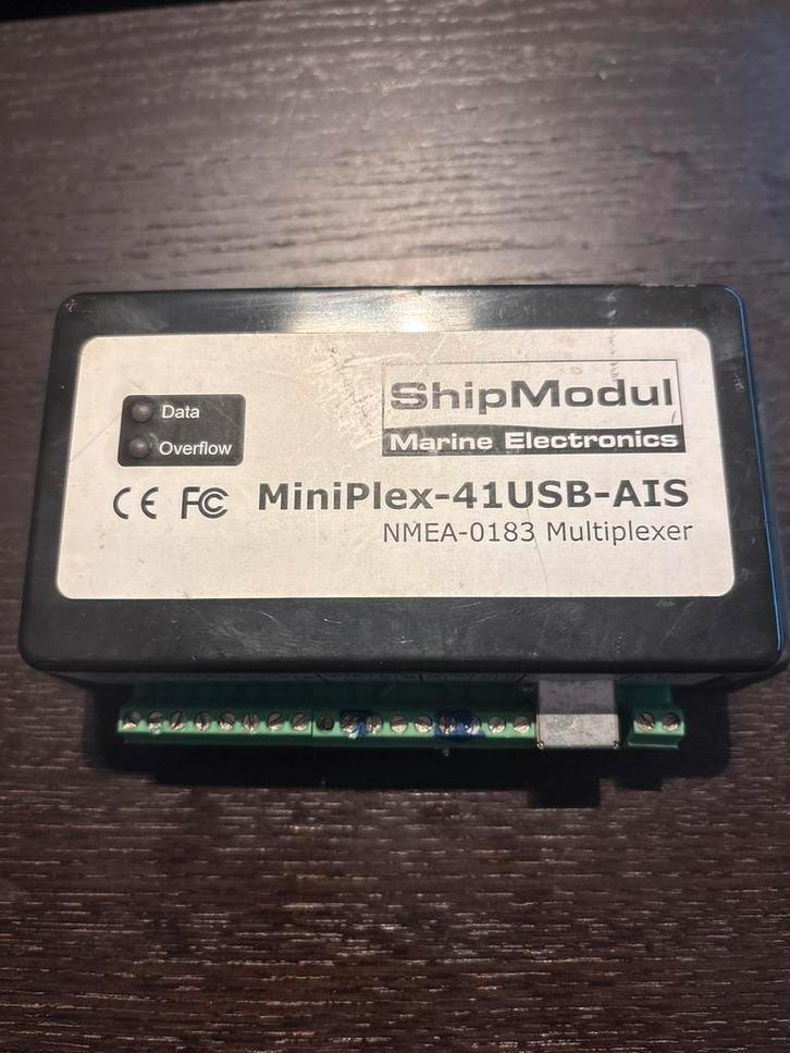 Shipmodul Miniplex 41usb AIS NMEA 0183, Watersport en Boten, Navigatiemiddelen en Scheepselektronica, Gebruikt, Communicatie, Ophalen of Verzenden