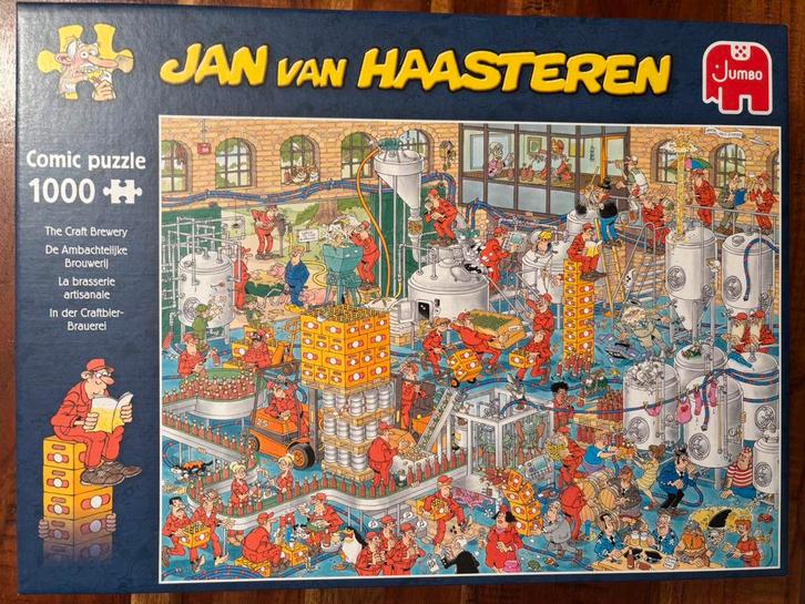 Jan van Haasteren puzzels 1000-3000 stukjes, Hobby en Vrije tijd, Denksport en Puzzels, Zo goed als nieuw, 500 t/m 1500 stukjes