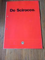 VW de Scirocco 1 / 1985 20 pag., Boeken, Verzenden, Zo goed als nieuw, Volkswagen