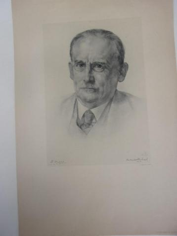 Dobbenburg, Aart van - W. Drees 1949 Rotogravure beschikbaar voor biedingen