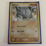 Pokemon Kaart, Rhyhorn - 62/106 - Common Reverse Holo, Verzenden, Nieuw, Losse kaart, Foil